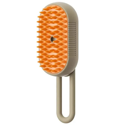 Pet Spray Massage Brush – Foldable Rotating Bath & Hair Removal Comb for Cats and Dogs