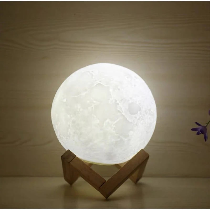 LED Night Light 3D Moon Lamp