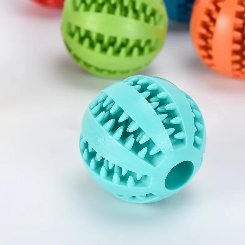 Dog Chew Toy – Interactive Treat & Tooth Cleaning Ball