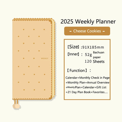 Kinbor 2025 Weekly Plan Book