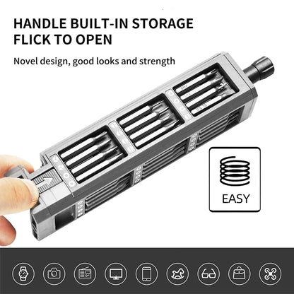 Precision Screwdriver Set. Manual/Electric