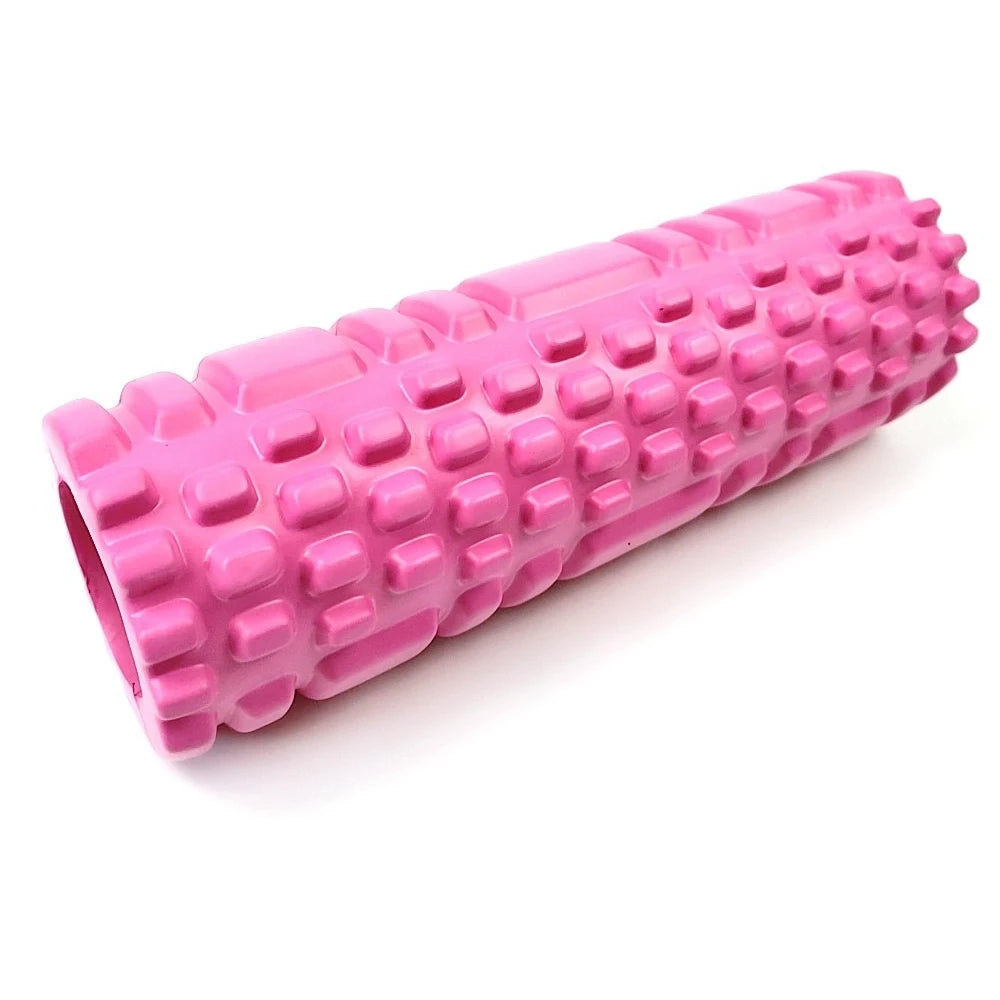 26cm Yoga Column - Gym Fitness Pilates Foam Roller for Back Massage, Yoga Brick, and Home Fitness Equipment