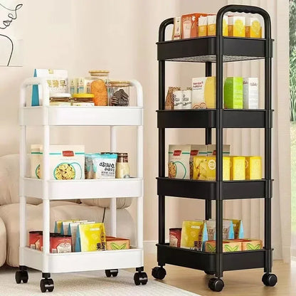 Multi-layer Trolley Rack for Kitchen, Bedroom, etc.