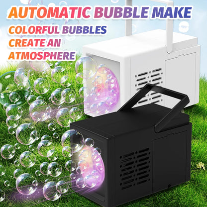 10-Hole Handheld Electric Bubble Machine Toy (Batteries & Bubble Solution not included)