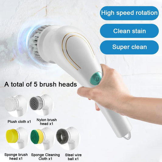 5 In 1 Electric Cleaning Brush