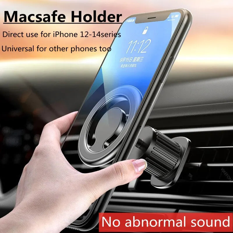 Magnetic Car Phone Holder Stand - Universal Magnet Car Mount Support for Apple and Android