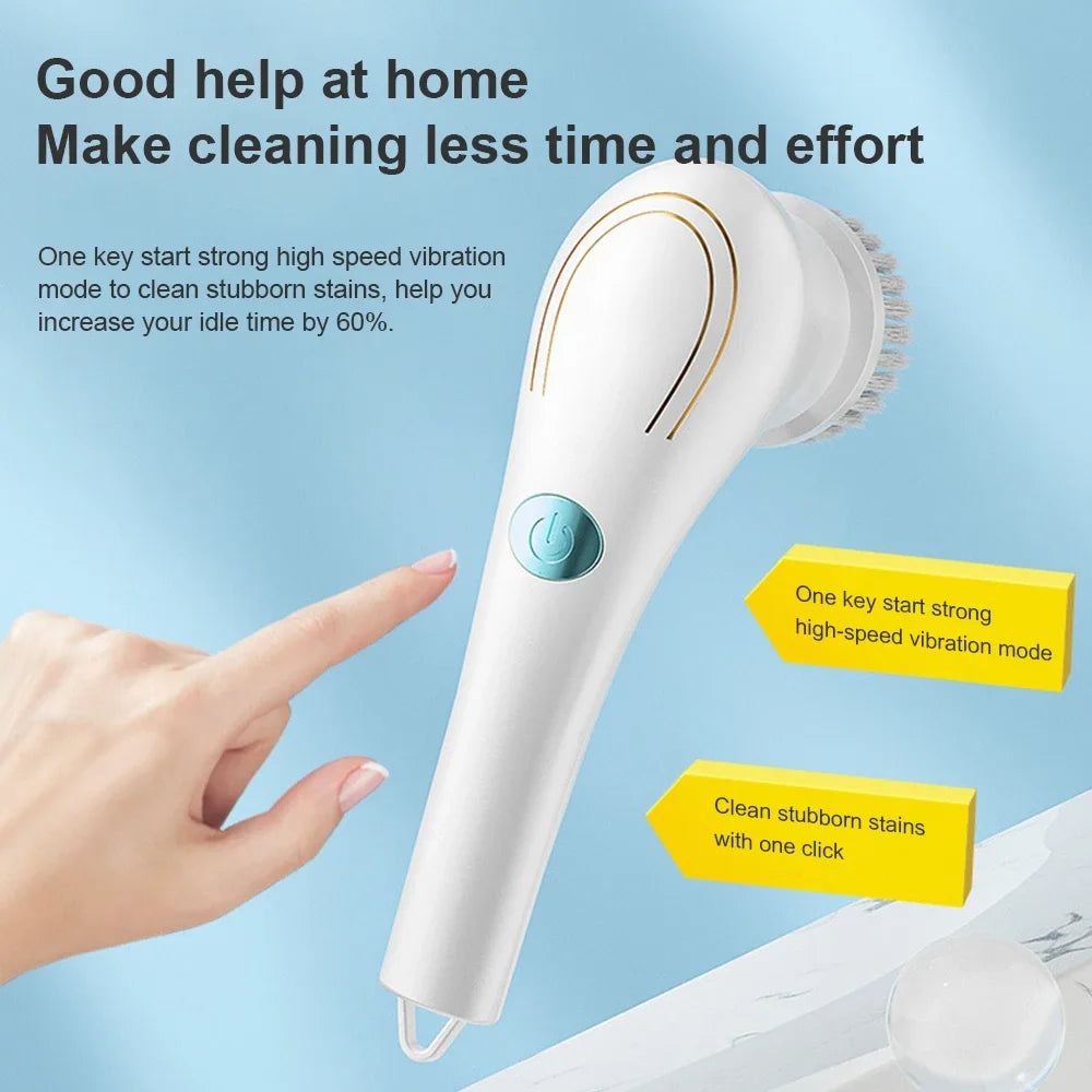 5 In 1 Electric Cleaning Brush