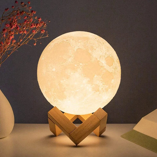 LED Night Light 3D Moon Lamp